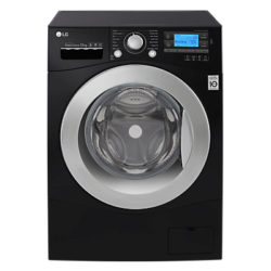 LG FH495BDN8 Freestanding Washing Machine, 12kg Load, A+++ Energy Rating, 1400rpm Spin, Black